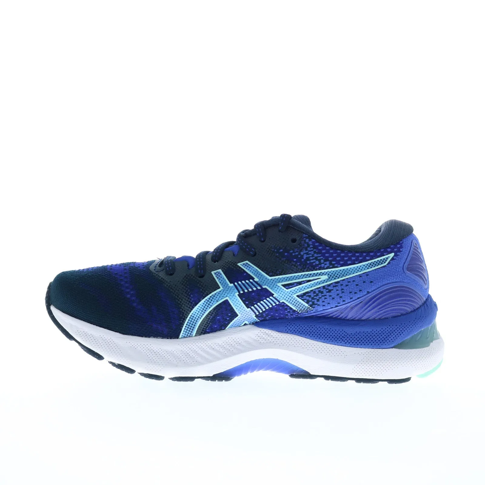 Asics Gel-Nimbus 23 1012A885-413 Womens Blue Mesh Athletic Running Shoes
