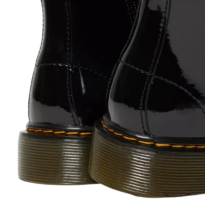Dr Martens Amphibious shoe for girls in patent leather with side zip 1460 15382003 black