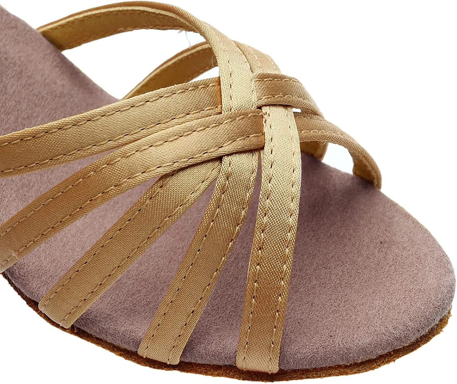 Fashion Latin Dancing Shoes Women Salsa Ballroom Dance Sandals Prom Women's Sandals Little Women Sandals