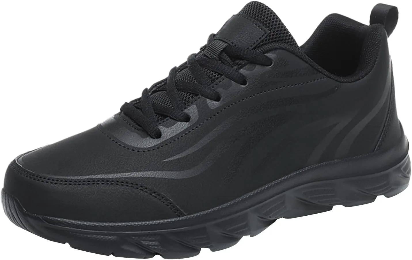 Mens Shoes Large Size Casual Leather Print Casual Fashion Simple Shoes Running Sneaker Insoles Mens Lite Adapt Sneaker -