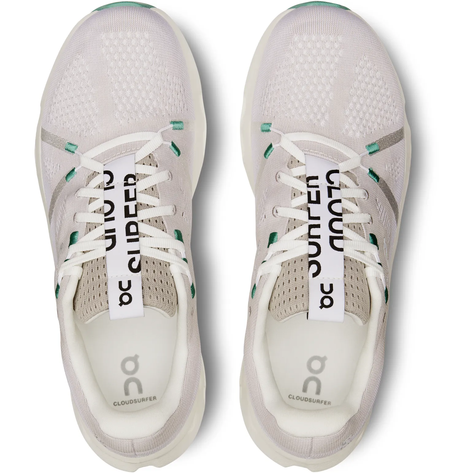 On Running Men's Cloudsurfer Shoes - Pearl / Ivory