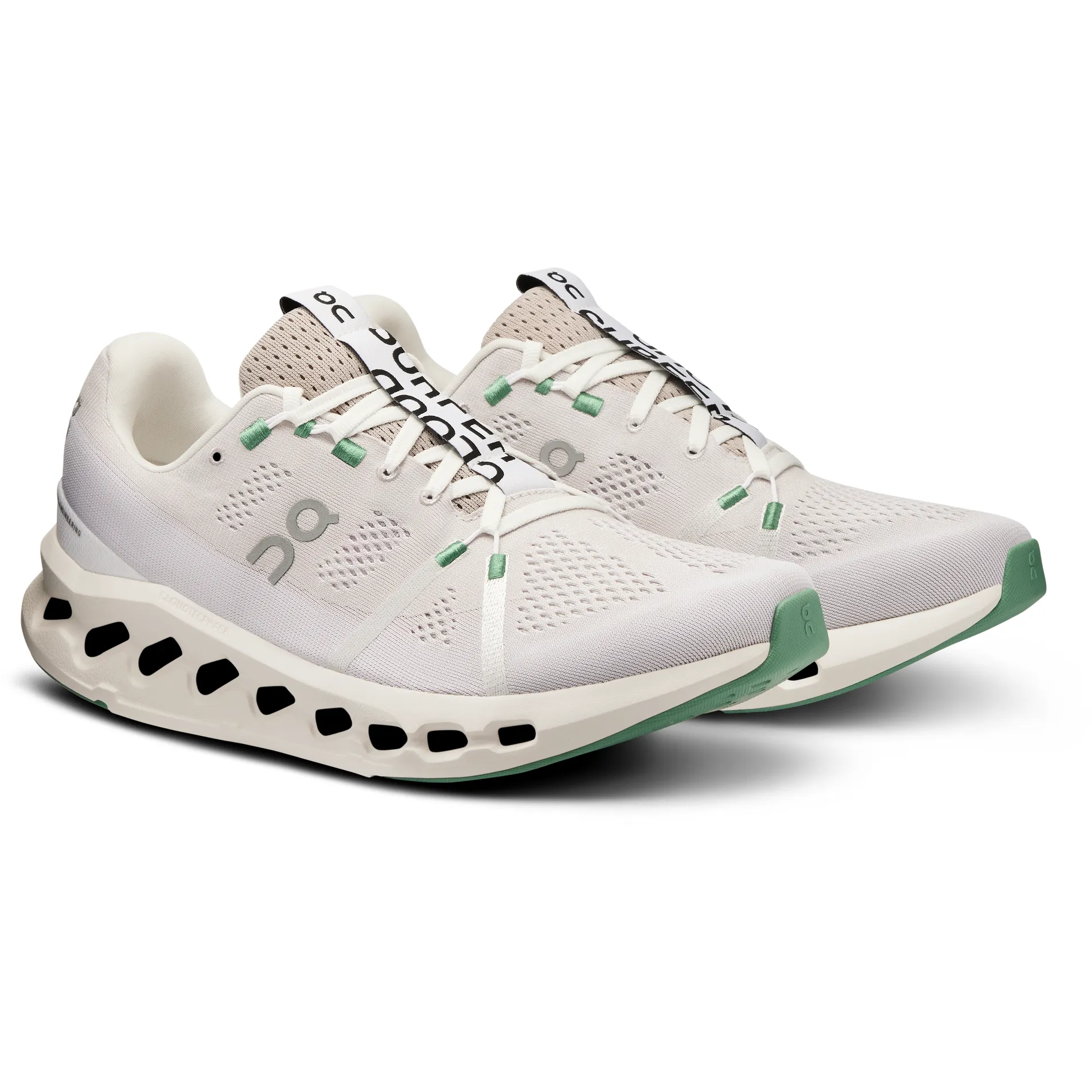 On Running Men's Cloudsurfer Shoes - Pearl / Ivory