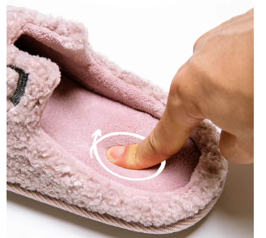 Plush Character Slippers for Girls
