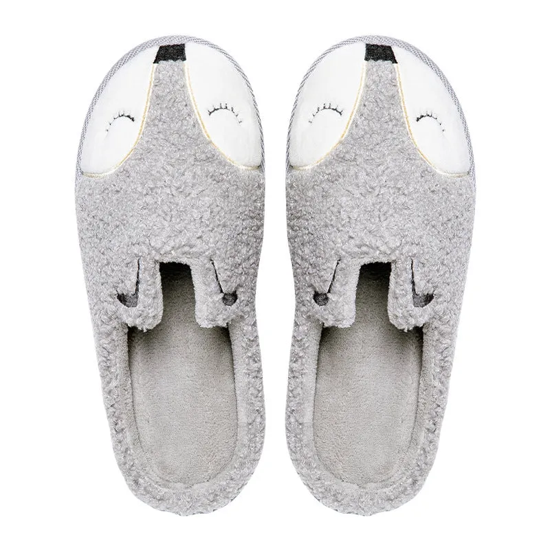 Plush Character Slippers for Girls